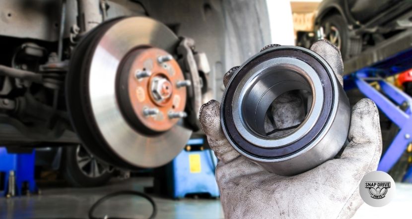 can a bad rear wheel bearing cause smoke