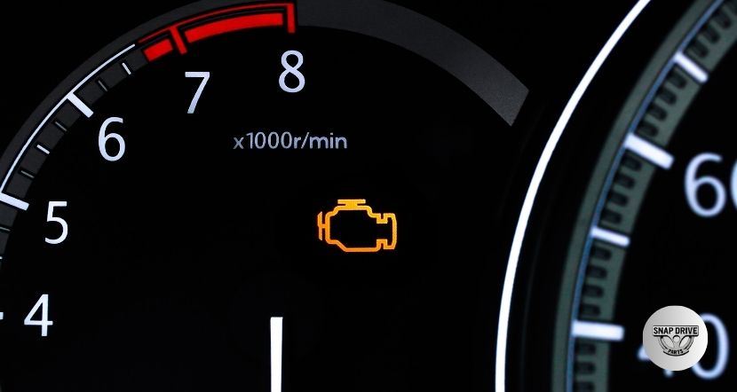 can a check engine light come on for oil change