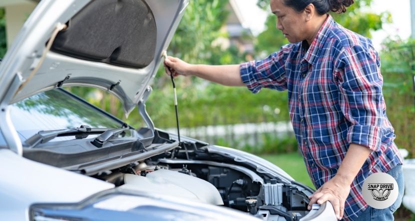 can check engine light come on for low oil