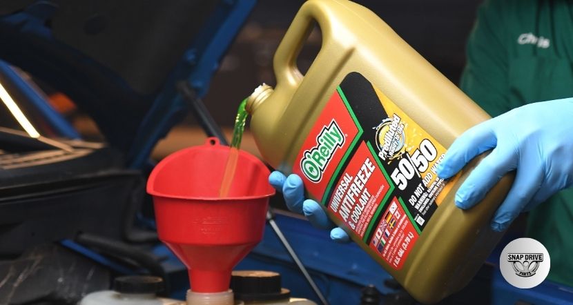 can you add coolant to a hot engine