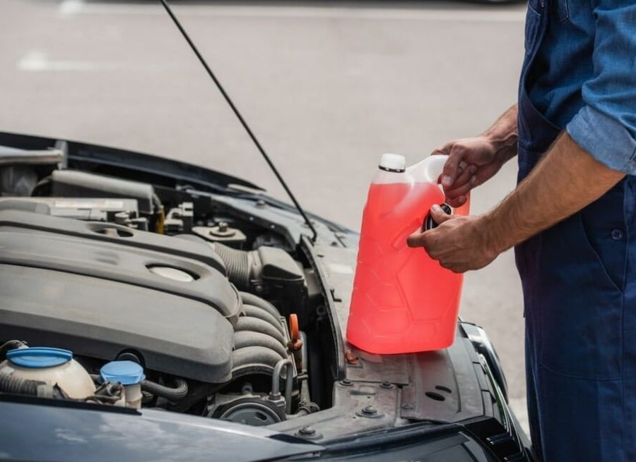 can you add coolant to a hot engine