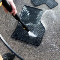 can you wash car floor mats in the washer
