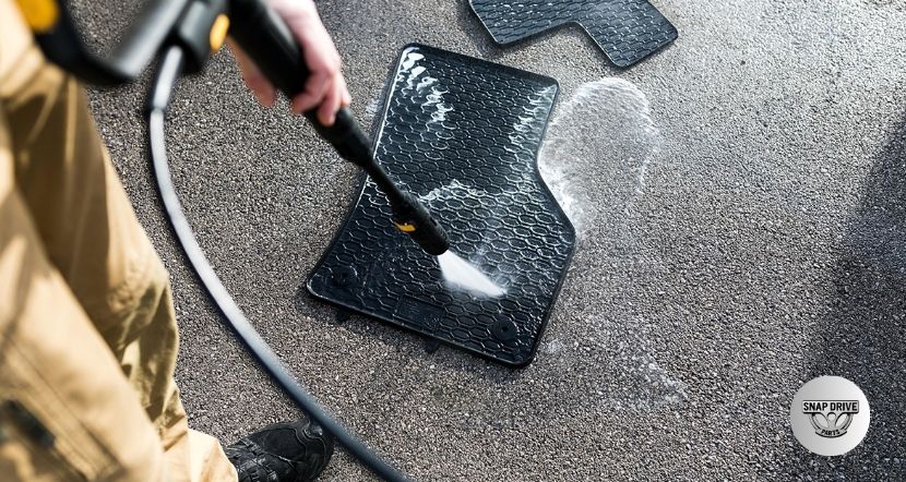 can you wash car floor mats in the washer