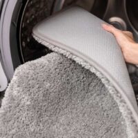 can you wash floor mats in the washing machine