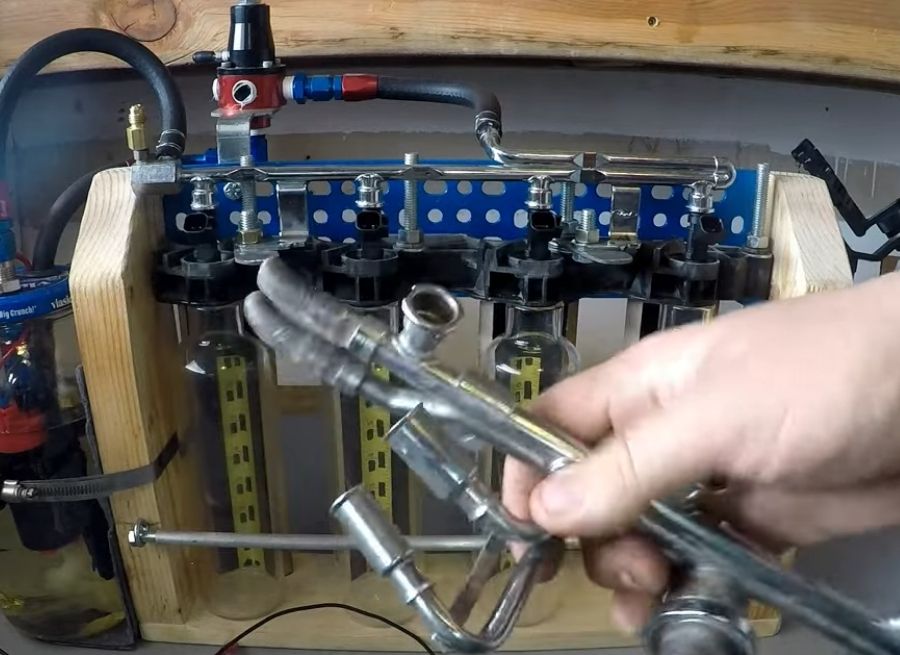 how to bench test a spider fuel injectors after rebuild