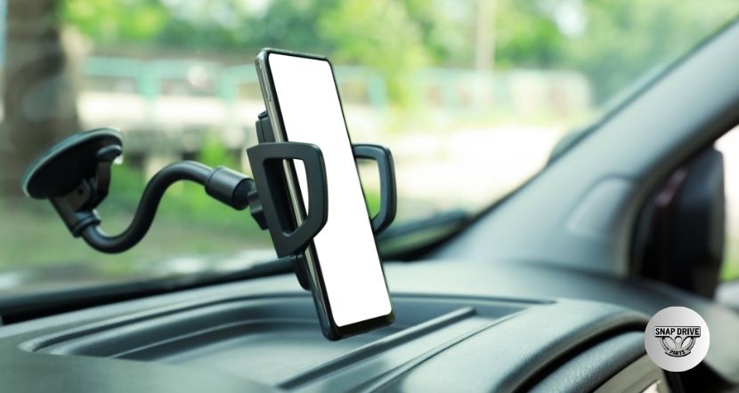 how to charge phone with mount on driver side windshield
