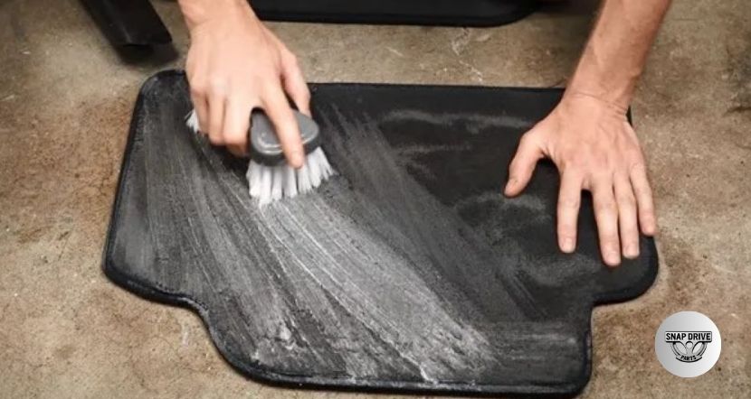 how to clean rubber car floor mats