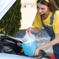 how to drain windshield washer fluid