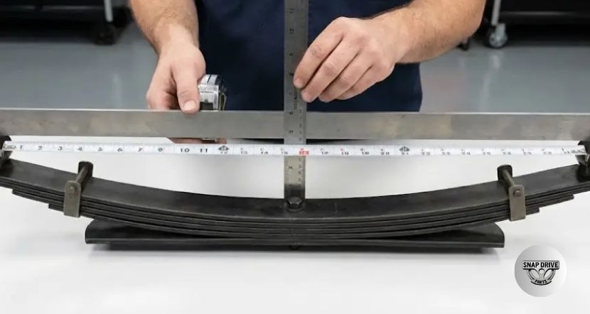 how to measure leaf springs