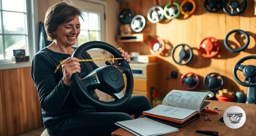 how to measure steering wheel for cover