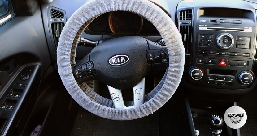 how to put steering wheel cover on