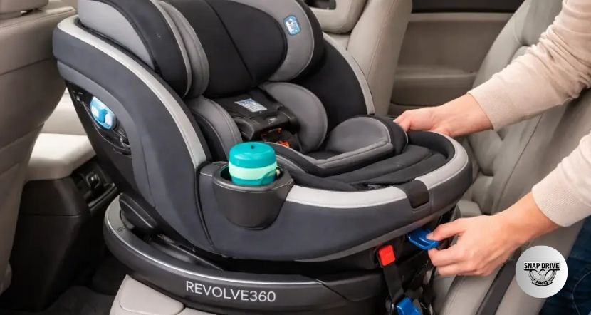 how to remove evenflo car seat cover