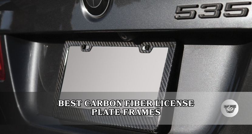best carbon fiber license plate frames