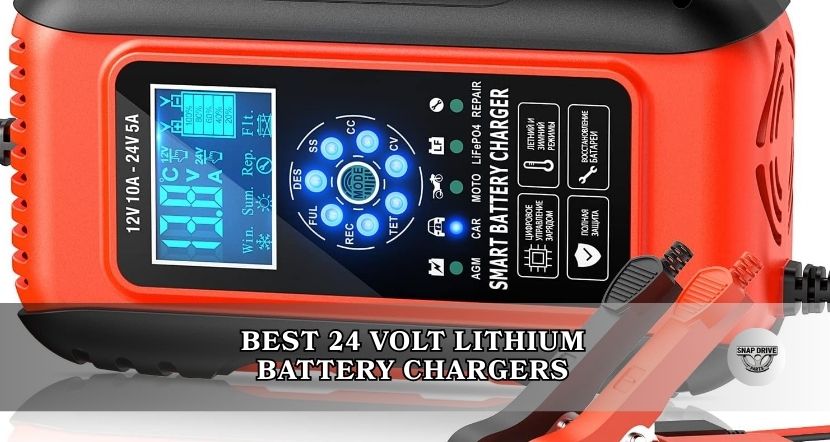 best 24 volt lithium battery chargers