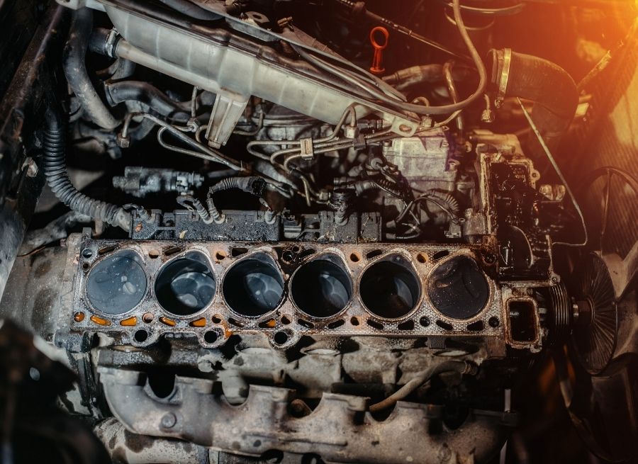 can blown head gasket cause overheating