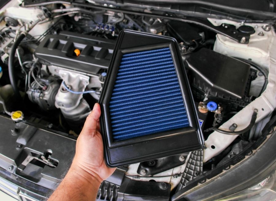 can dirty air filter cause check engine light