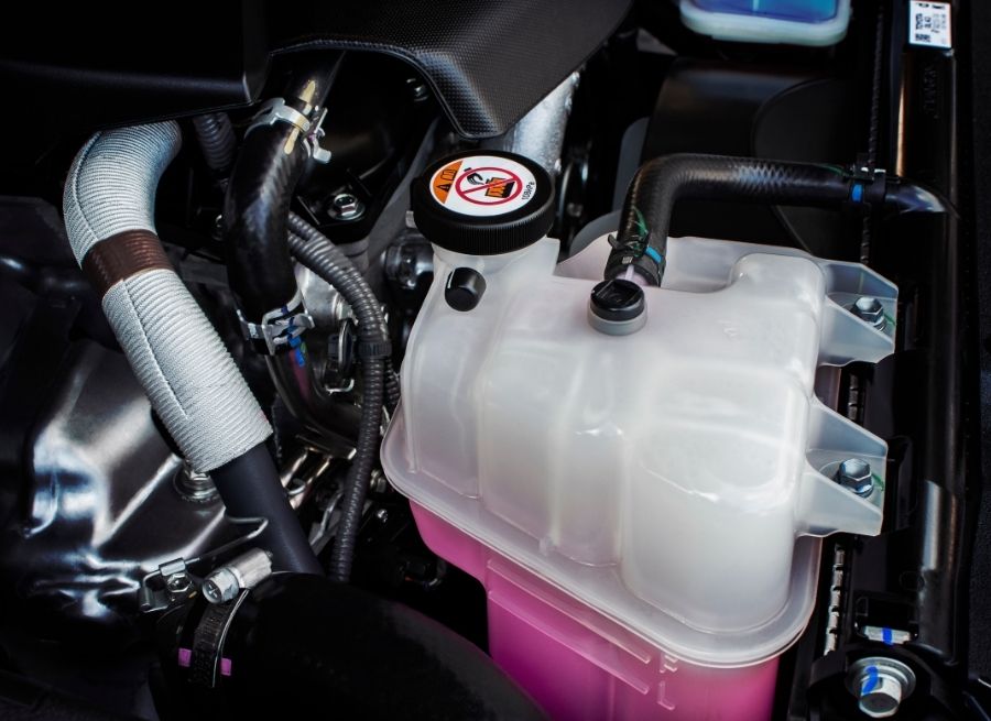 can you mix red and green coolant