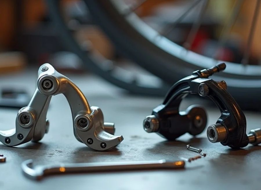 can you use road caliper on v brake