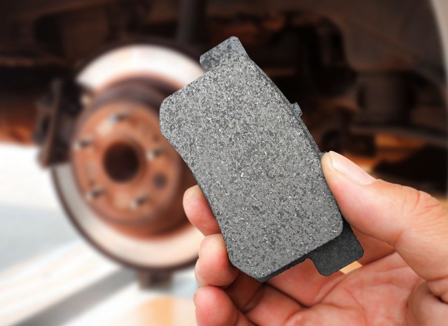 how to clean oil off brake pads with lacquer