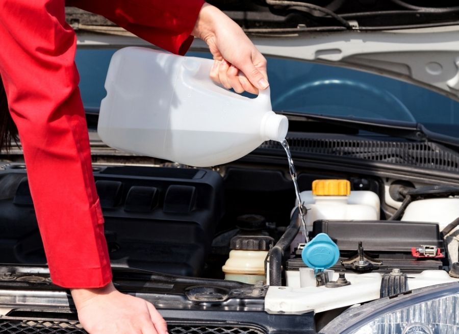 how to flush windshield washer fluid
