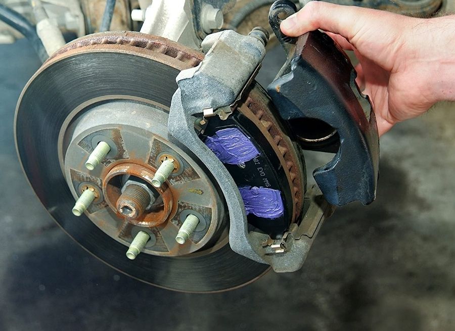 how to grease brake pads