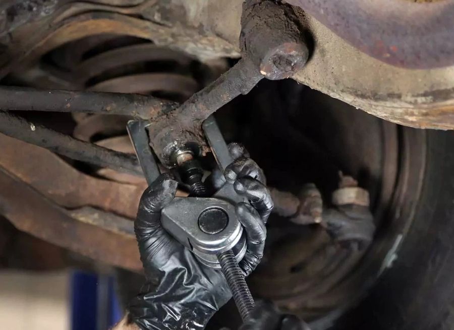how to remove stuck idler arm