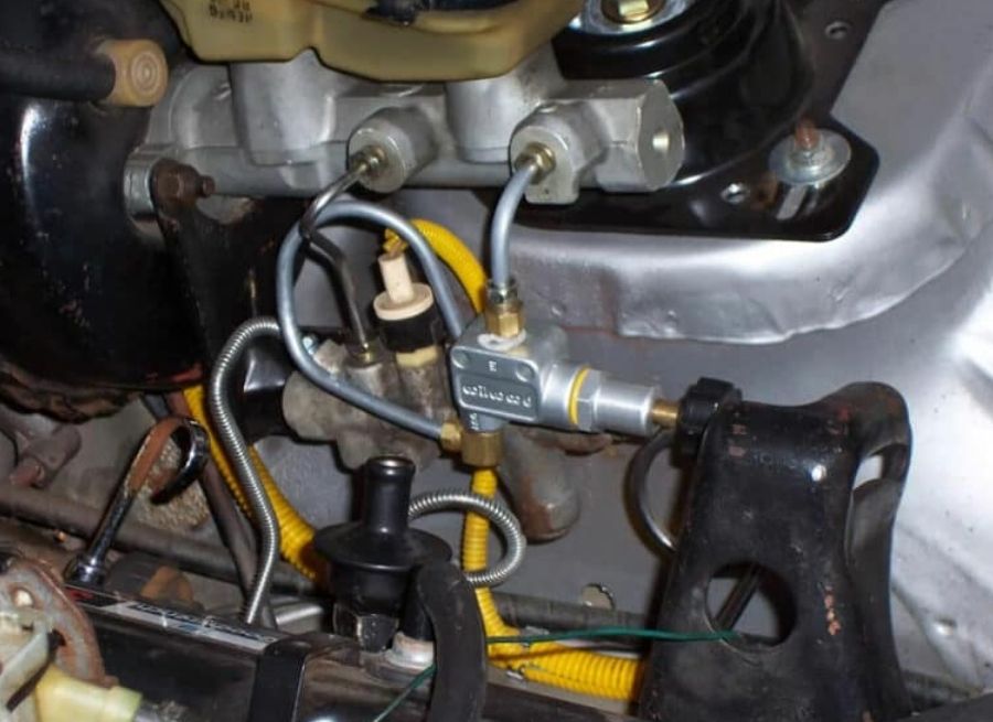how to reset brake proportioning valve