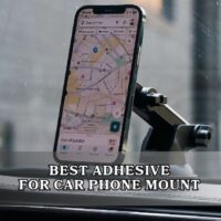 best adhesive for car phone mount