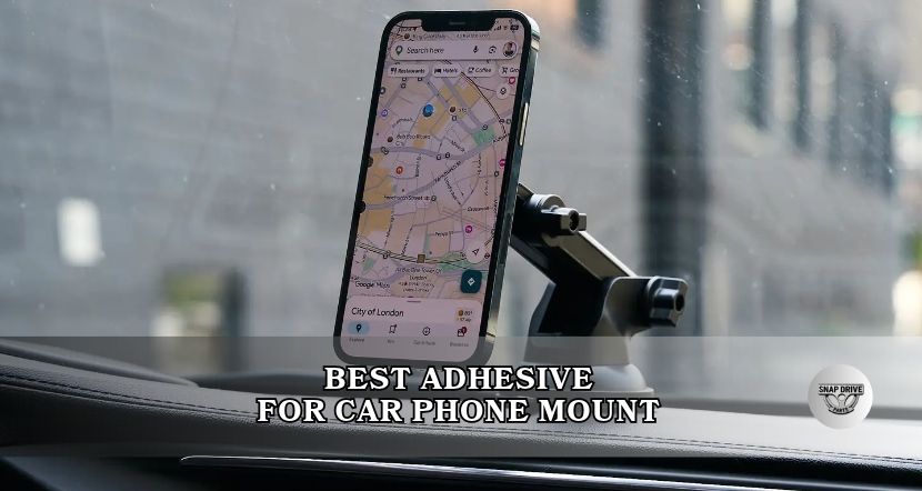 best adhesive for car phone mount